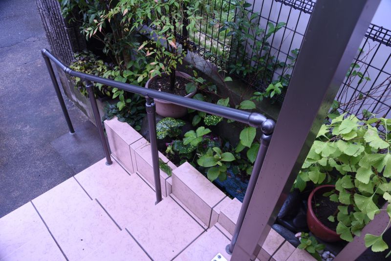 Metal Railing in Progress